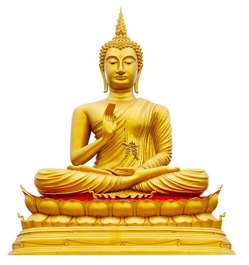 Redlotus-Buddha-isolated