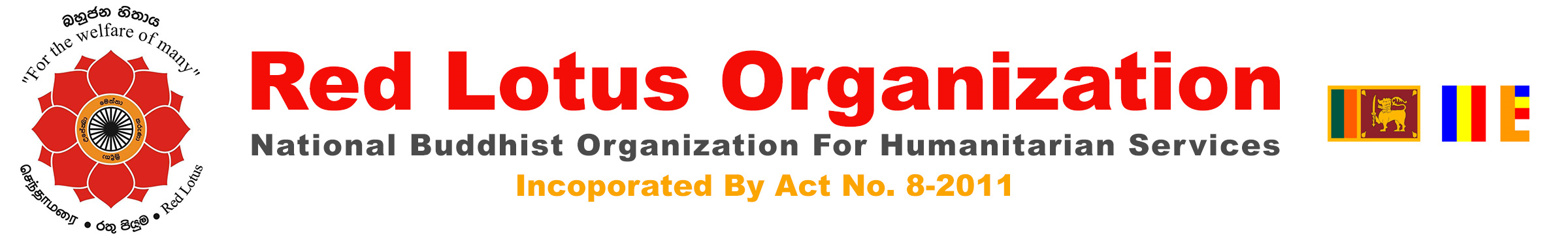 Red Lotus Srilanka | National Buddhist Organization For Humanitarian Services